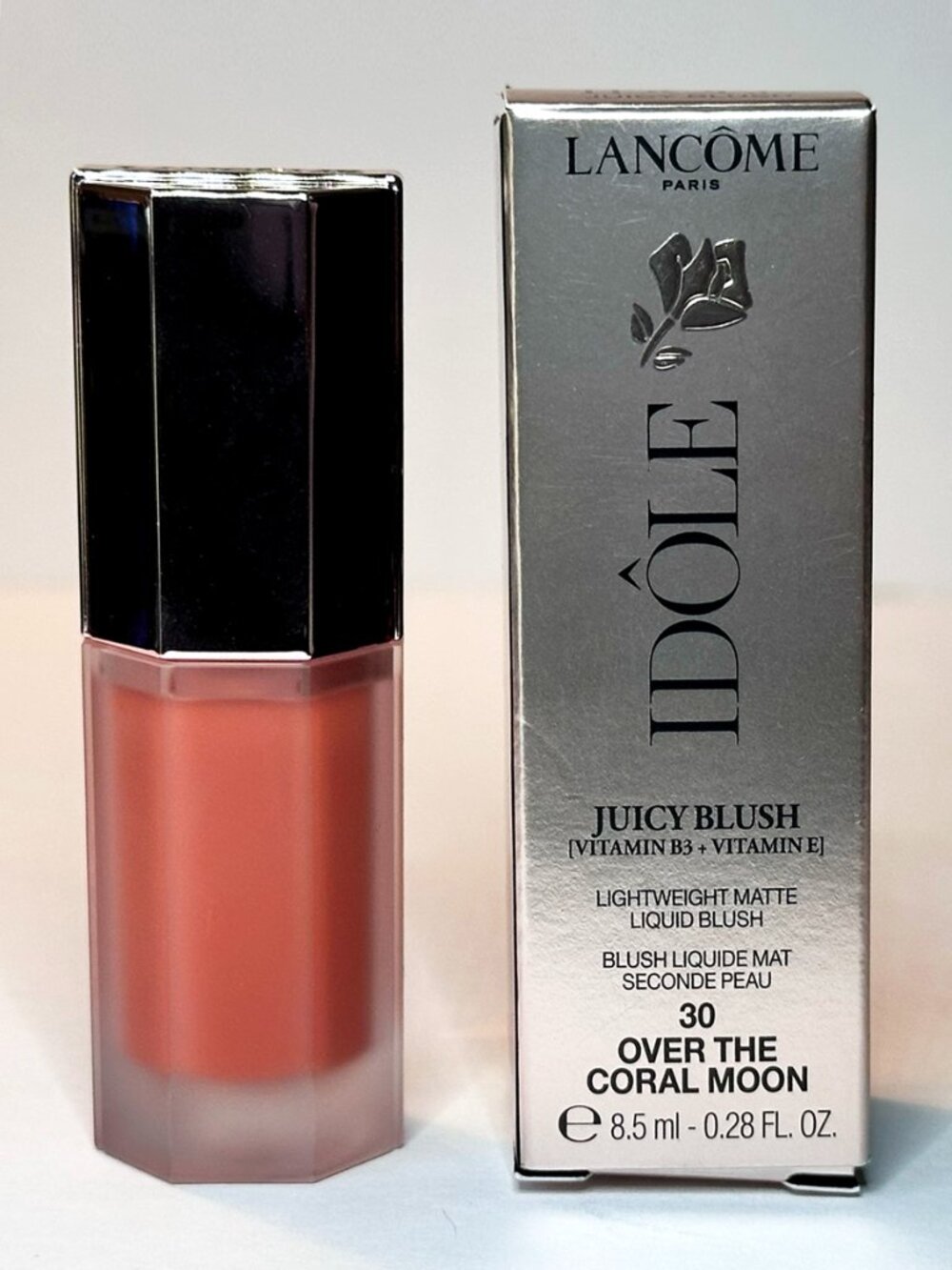 Lancome Skin Idôle Juicy Liquid Blush 30 Over the Coral Moon